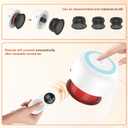 2 Pack Smart Cupping Therapy Massager, 5-in-1 Cupping Therapy Set for Pain Relief, Knots, Aches, Muscle Soreness, Electric Cupping kit for Massage Therapy with Remote Control