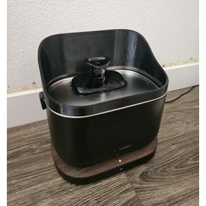 Splash Guard for PETLIBRO Dock Stream, Anti-Splash Cover for Pet Water Fountain, Keeps Floor Dry, Easy to Remove & Clean (Black)