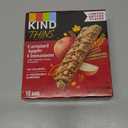 KIND THINS Caramel Apple Cinnamon with Almonds, Pecans, & Peanuts, Gluten Free, 100 Calorie, Healthy Snacks, 10 Bars (Pack of 1)
