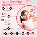 Cosjoype Kids Smart Watch Gift for Girls Age 4-12, 26 Games HD Touch Screen Kids Watches with Video Camera Music Player Pedometer 12/24 hr Educational Toys Birthday Gifts for Girls Ages 6 7 8 9 10