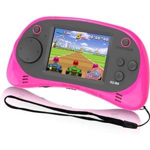 Kids Handheld Portable Video Game Player with 200 Games - 16 Bit 2.5 Inch IPS Screen Mini Retro Electronic Machine for Boys Girls