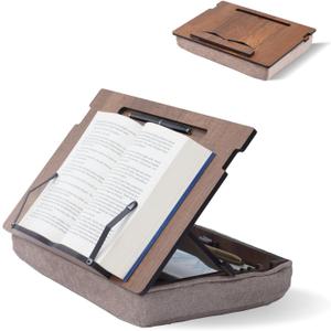 Book Stand for Reading in Bed with Storage  Book Holders for Reading Hands Free, Bed Book Holder and Book Display Stand, Perfect Book Stands for Reading, Study, Bed or Desk Use