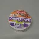 XFasten Double Sided Carpet Tape for Area Rugs On Carpet 2 Inch x 35 Yards No Residue Clear Adhesive Rug Tape Hardwood Floor No Damage Carpet Tape Double Sided Tape for Carpet Rug Tape Gripper