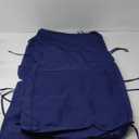 No Brand Outdoor Chair Cushions Cover Navy 2 Pcs 20 x 40 x 3 In Blue