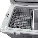 Cooler Basket for RTIC 52 or 72 Qt Ultra-Light Coolers, Aluminum Cooler Basket for Coleman 54 Qt Steel Belted Cooler, Durable, Food-Safe, Rtic Cooler Accessories - Black