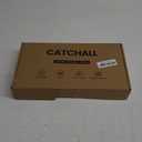 Koville Italian Travertine Tray, 12"x6" Vanity Decorative Marble Tray for Countertop, Catchall for Perfume, Candles, Jewelry Dish (Light Beige Travertine)