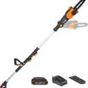 Worx Nitro 20V 8 '' cordless pole chainsaw 2.0 Ah battery and charger included WG349