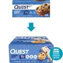 Quest Nutrition Blueberry Muffin Protein Bars, 20g Protein, 2g Sugar, 5g Net Carb, High Fiber, Gluten Free, Keto Friendly, 12 Count (EXP 05/27/27)