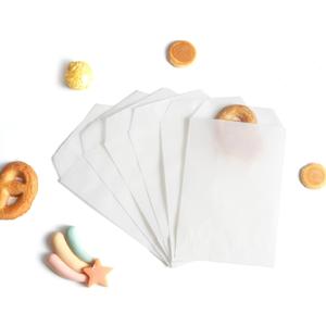 4X6 Inch Semi-Transparent Glassine Waxed Paper Treat Bags for Party Favor Bakery Cookies Sandwich Soap Packing