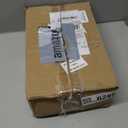 Huquary 2 Pcs Acrylic Locking Jewelry Display Case Clear Ring Earring Necklace Bracelet Security Showcase with Lock and Key for Trade Show Retail Display (Black)