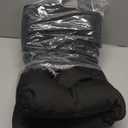 Chew Proof Dog Bed Indestructible for Large Size Durable Dog Crate Pad, Waterproof & Washable Tough Kennel Pet Mats for Aggressive Chewers (Black, XL-28''x41'')