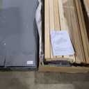 Merax Double Twin Size Upholstered Daybed with Trundle and Storage Drawer, Gray Wood Bed Frame for Teens