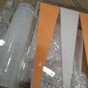 Tizo Design 18" Lucite Backgammon Orange Set, Orange, One Size