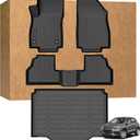 Floor Mats for Chevy Trax 2014-2023 and for Buick Encore (Not for Encore GX) 2013-2023, TPE Waterproof Non-Slip All Weather Protection Custom, Floor Mats & Cargo Liner