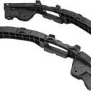 CHROX for Hon=da Accord Sedan 2018-2020, 1Pair Bumper Headlight Bracket 71190-TVA-A0071140-TVA-A00 Front Beam Mount Support Replacement