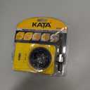 KATA 1-3/8" - 1-3/4" Door Lock Installation Kit with Large Chip-Clearance Slots, Door Lock Hole Saw for Deadbolts and Locksets for Wooden Doors with Guide Template, Carbon Steel (Black)