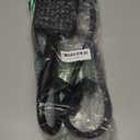 Filtered Shower Head Black - 6 Modes High Pressure Handheld Shower Head with Filter Mineral Beads, Detachable Handheld Showerhead Set with Stainless Steel Hose and Shower Arm Bracket