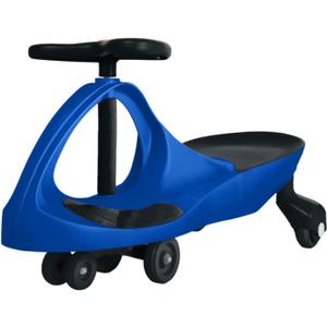 Wiggle Car - Ride on Toy for Ages 3 and Up - Toddler Ride on Toys with no Batteries, Gears, or Pedals Just Twist, Wiggle, and Go by Lil Rider (Blue and Black)