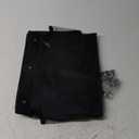 Yosoo 2 Tier Hanging Shoe Rack with Adhesive Hooks, Efficiently Utilize Vertical Space, Oxford Cloth Shoe Holder for Home Bedrooms, Bathrooms, Entryways (Black)