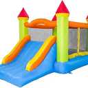 HAPYBOUCY Bounce House, Inflatable Bouncy Castle for Kids 3-10, Bouncy House with Big Slide & Blower, 13ft Lx8.2ft Wx8ft H, Jump House Outdoor Indoor Use, Nice Choice for Backyard Party&Birthday Gift