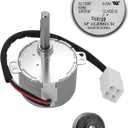 DD31-00013B for Samsung Dishwasher Geared Motor Exact Replacement Part kit,with DD62-00053A Motor Shaft Seal,Replacement for numbers 4000924, AP5917177,EAP9606349, PS9606349