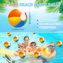 Threan 144 Pcs End of Year Students Gifts from Teacher Bulk Beach Party Favors Include Sand Buckets Bulk Beach Balls Shovels Sunglasses Water Gun Blessing Card for Summer Party Favors(Elliptical)