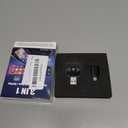 2026 Upgrade 3 in 1 Wireless Carplay Mirror Link Adapter for iPhone/ Apple/ Android Phone to Car Screen, Auto Connect, Dual 2.4/ 5GHz WiFi and Bluetooth 5.0, Wired to Wireless(for iPhone, 1pc)