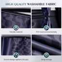 FLORICH Car Window Shades 2pack Embedded Track Car Window Shade for Baby, Block Light Car Sun Shade Protect Privacy for Family Universal Fit for Most Cars