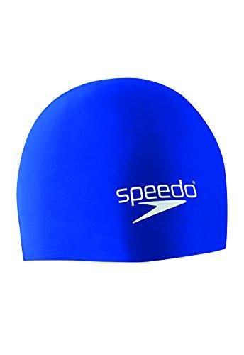 Speedo Unisex-Adult Swim Cap Silicone Elastomeric One Size