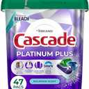 Cascade Platinum Plus Dishwasher Pods, Dishwasher Detergent, Dish Detergent Soap, Mountain
