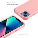 Compatible with iPhone 12 Case 2020 Shockproof Heavy Duty Durable Dropproof 3-Layer Rubber Cover Scratch-Resistant Protective Case (Pink, for iPhone 12 Pro max 6.7 inch)