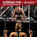 Lifting Straps, wrist straps for weightlifting, workout, Bodybuilding, Powerlifting & Deadlift -With 5mm Neoprene Pads & Anti-Slip Silicone -Extra Wrist Support for Weight lifting Men & Women, Pink