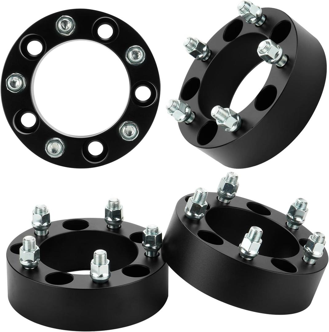 AEagle 5X5.5 Wheel Adapters 2" for 2012-2018 Dodge Ram 1500, 5x139.7 Forged 5 Lug Wheel Spacers with M14X1.5 Studs 108mm Bore 4PCS