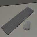 seenda Wireless Bluetooth Keyboard and Mouse Combo, SKM64-3 Rechargeable Slim Quiet Keyboard Mouse, 3 Multi-Device Connection, Compatible for Windows, Mac, MacBook, iPad, Tablet, Black