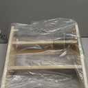 Wooden 2 Step Stool for Kids Bathroom Foldable 2Step for Toilet Potty Training, Child Stepping Stool for Kitchen Nursery Bedroom