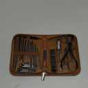 Manicure Set Professional Nail Clipper Kit-26 Pieces Stainless Steel Manicure Kit,nail Care Tools with Luxurious Travel Case