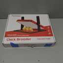 Tepsmigo Chicken Coop Heater, Chicken Heater, Brooder Plate for Chicken Coop Accessories, with Adjustable Temp, Height and Angle, Chicken Heater for Coop, Temp Pet Warmer for Ducklings