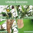 Artificial Olive Tree 6FT, 2 Pack Faux Floor Trees