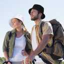 4 Pieces Bucket Hat Sun Packable Travel Beach Fishing Hat for Men Women
