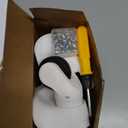 Silkfly 4 Pcs Luggage Wheels Replacement Travel Suitcase Caster Repair Kits with Screw Replacement Left and Right Wheels Mute Bearing Swivel for Luggage(White,Large)