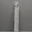 LazBlinds No Tools No Drill 1" Vinyl Mini Blinds, Cordless Blinds for Windows, Light Filtering Horizontal Window Blinds & Shades, 23" W x 64" H, White