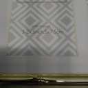 3-2x3'' Gold Multi Metal Picture Frame 3 section frame 2pack, Elegant Bamboo Detail Designs Gold Plated Photo Frames 3-2x3'' Baby Nurse frames With Soft Touch Velvet Backing for Desktop and Wall Dcor(Gold)