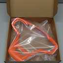 Center Console Trim Cover Interior Accessories Compatible with Ford Bronco 2021-2025, Orange (Not for Bronco Sport)