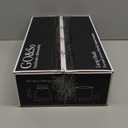 GO&SO Large Drum Lamp Shades Set of 2 Blue Velvet Lampshade 16"Top16"Bottom12"High(Spider) Modern Lamp Shades for Table Lamp & Bedside Lamps Replacement in Hand Crafted-Art Decor