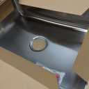 Kindred CSLA2522-7-1N Creemore 25-in LR x 22-in FB x 7-in DP Drop In Single Bowl 1-Hole Stainless Steel Kitchen Sink, 25" x 22"