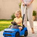 Licensed Dodge Ride on Push Car for Toddlers 1-3 Years with Handle & Music
Max Load 44lb, 3-Level Handle, Foldable, Storage Space, Safety Belt
