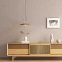 Haimin Fabric Wallpaper Textured Contact Paper (24in X 393in) Grasscloth Wallpaper Peel and Stick Faux Linen Wall Paper Waterproof Vinyl Self Adhesive (Light Brown-1)