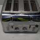 Toaster 4 Slice Retro Stainless Steel,Best Prime 4 Slice Toaster Wide Solt with 7 Shade Settings, Perfect for Waffles, Bagels and More Lainsten T-527 (silver3)