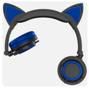Hype Wired Pink LED Cat Ear Headphones with 3.5mm Jack Plug