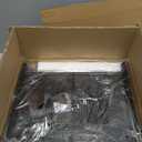 Rolling Kitchen Microwave Cart with 6 Hooks, 3 Tier Utility Cart Storage Table Stand on Lockable Wheels, Small Coffee Shelf Rack Organizer,Black